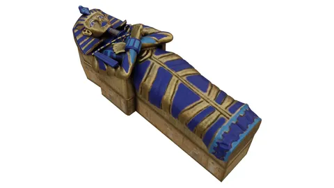 Egyptian Sarcophagus - Blender 3d models