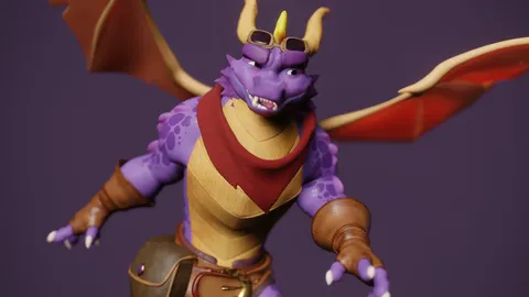 Elder Spyro - Blender 3d models