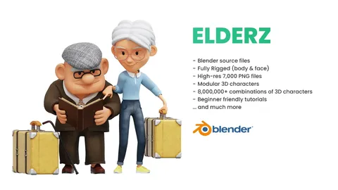 Elderz - Blender 3d models