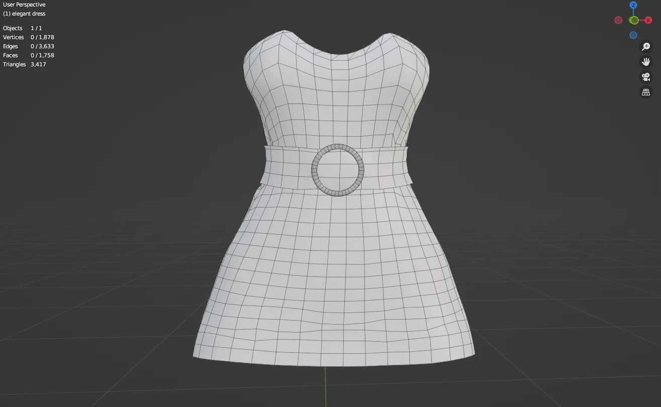 Elegant Winter Dress screenshot 2