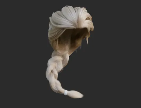 Elsa Particle Hair - Blender 3d models