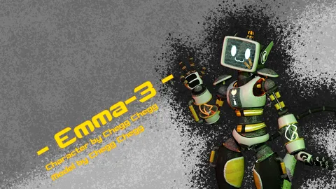 Emma-3 - Blender 3d models