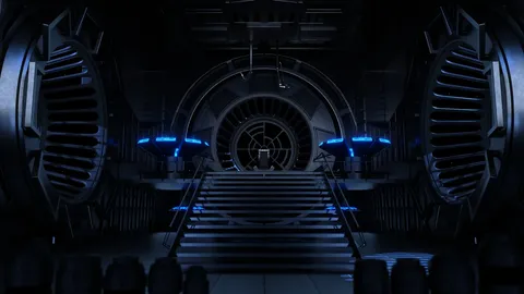 Emperor's Throne Room - Blender scenes