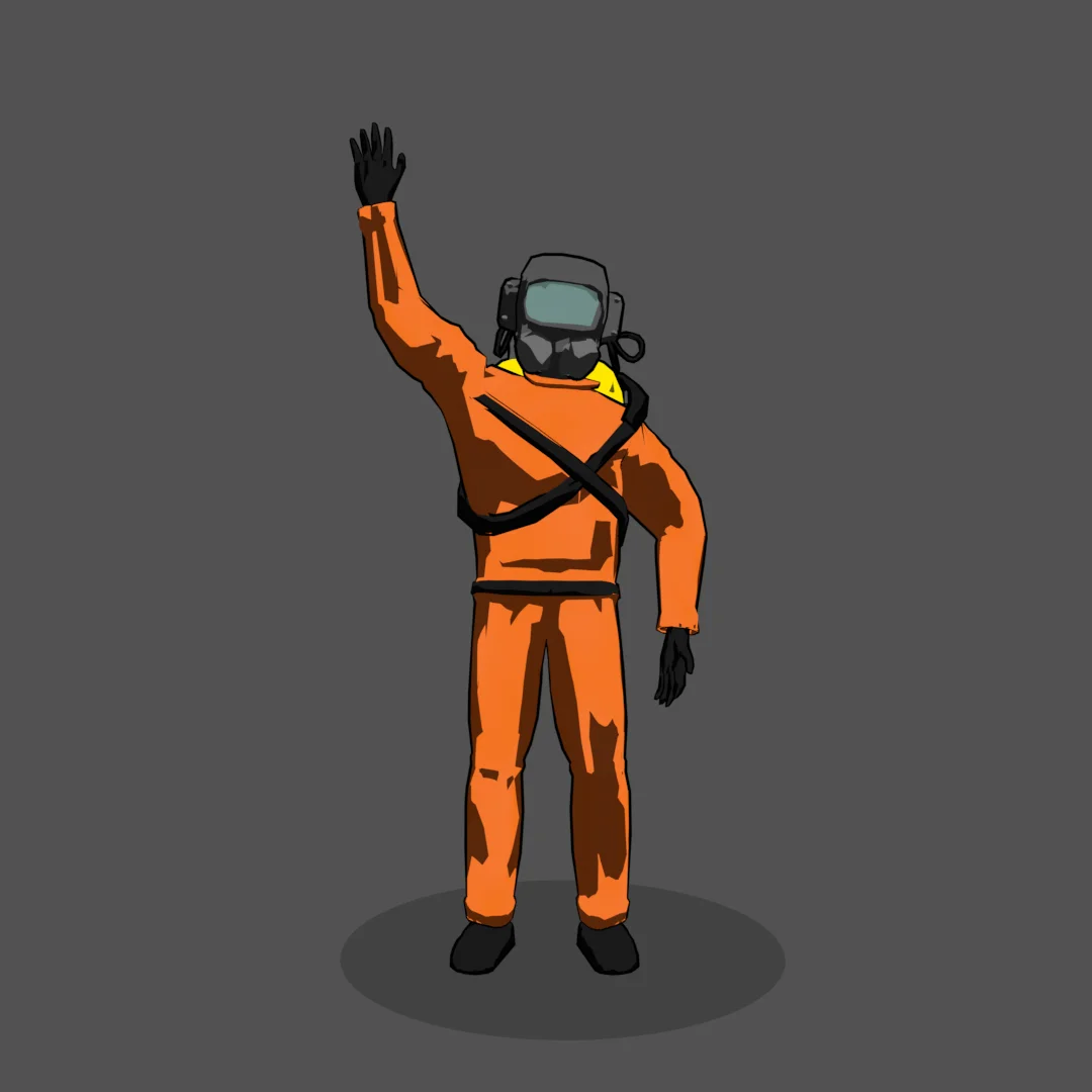 Employee Lethal Company Model screenshot 2