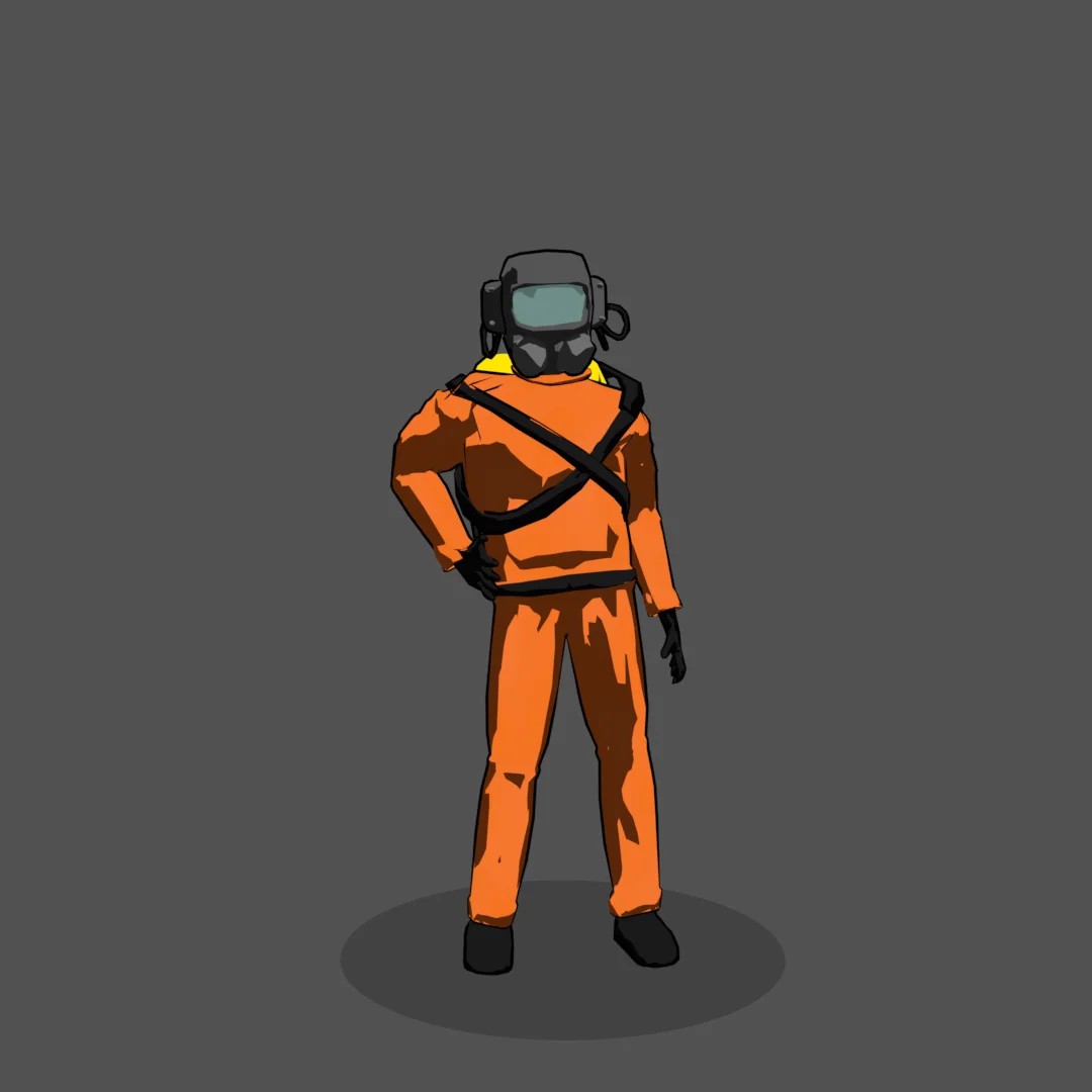 Employee Lethal Company Model screenshot 3