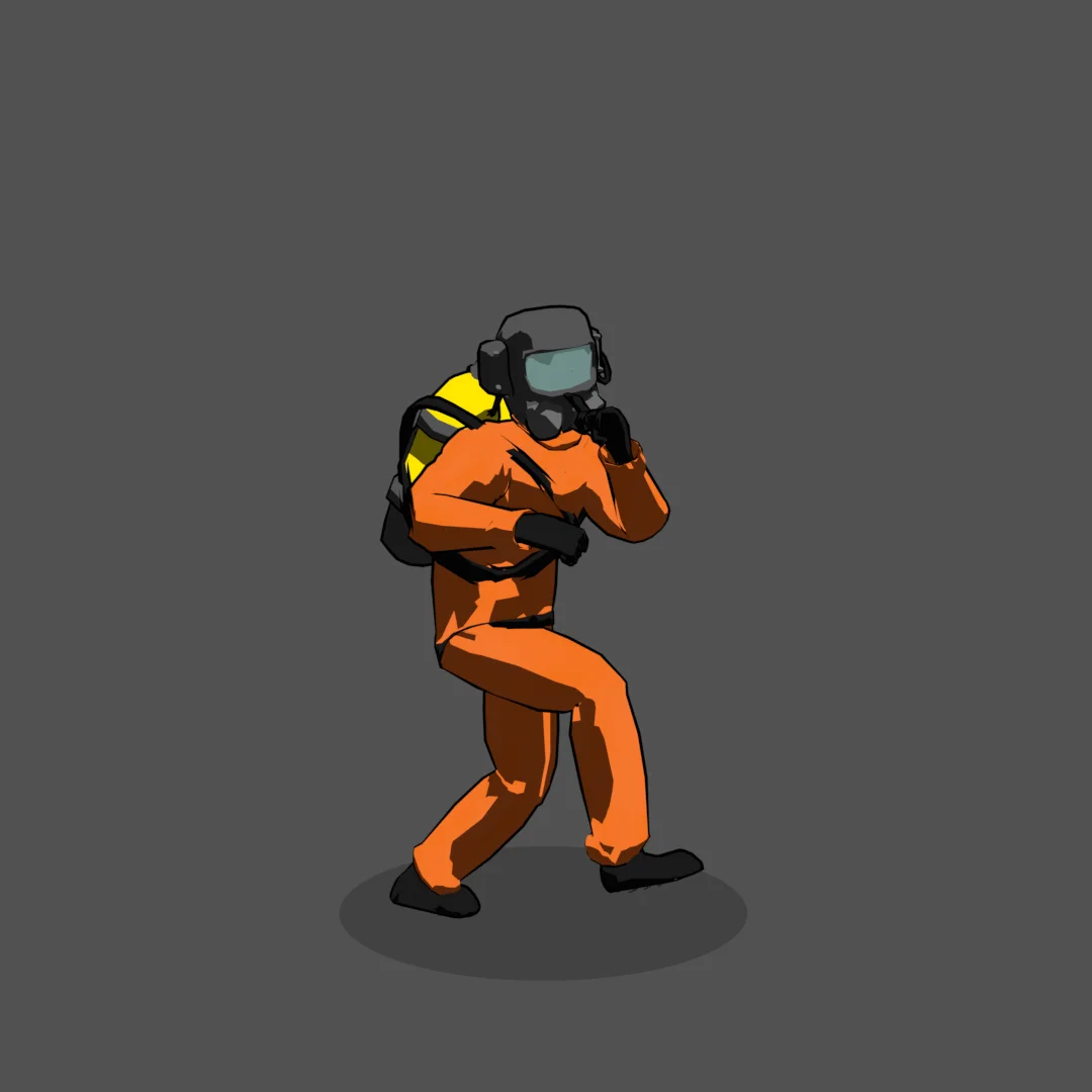 Employee Lethal Company Model screenshot 4