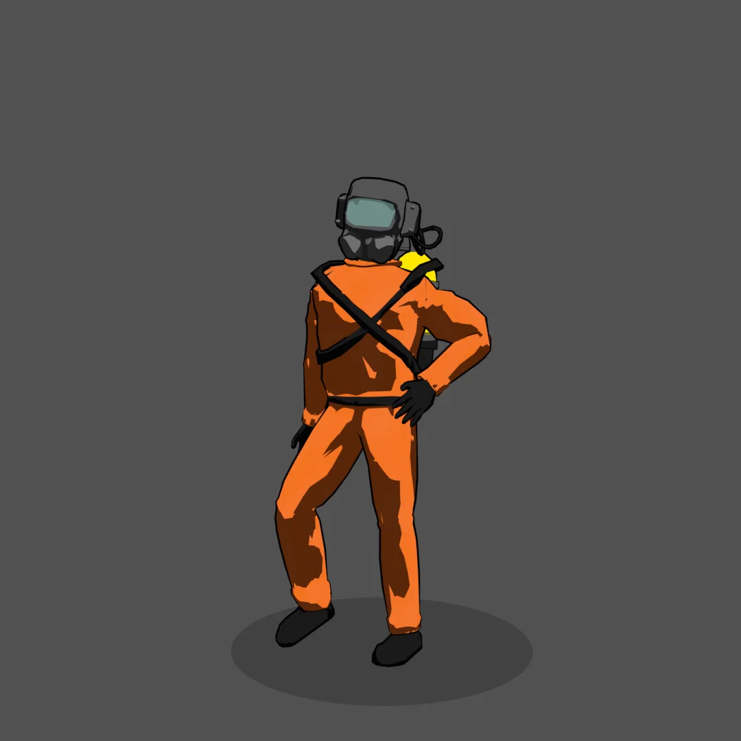 Employee Lethal Company Model screenshot 5