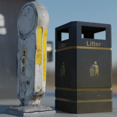 England City Asset Pack - Blender 3d models