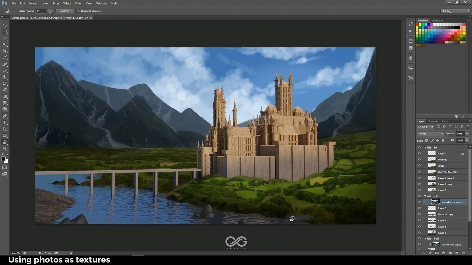 Environment Concept Art Tutorial screenshot 5