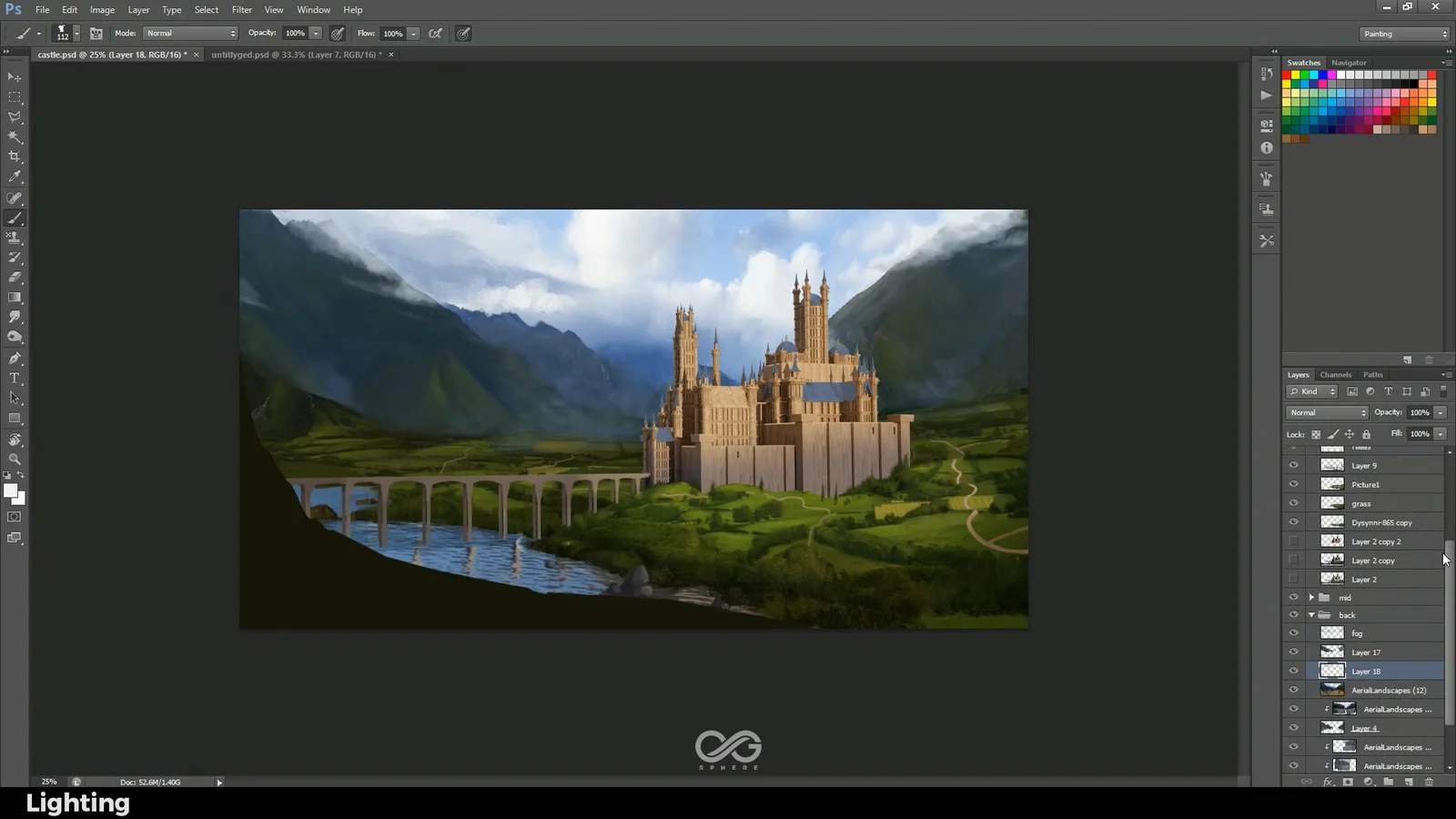 Environment Concept Art Tutorial screenshot 6