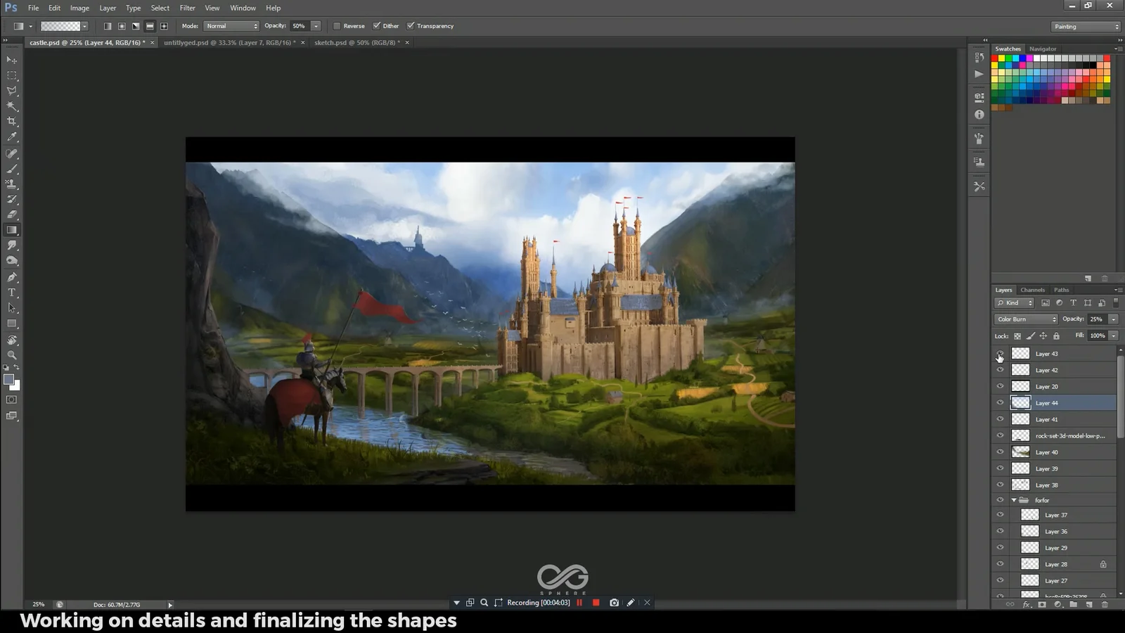 Environment Concept Art Tutorial screenshot 8
