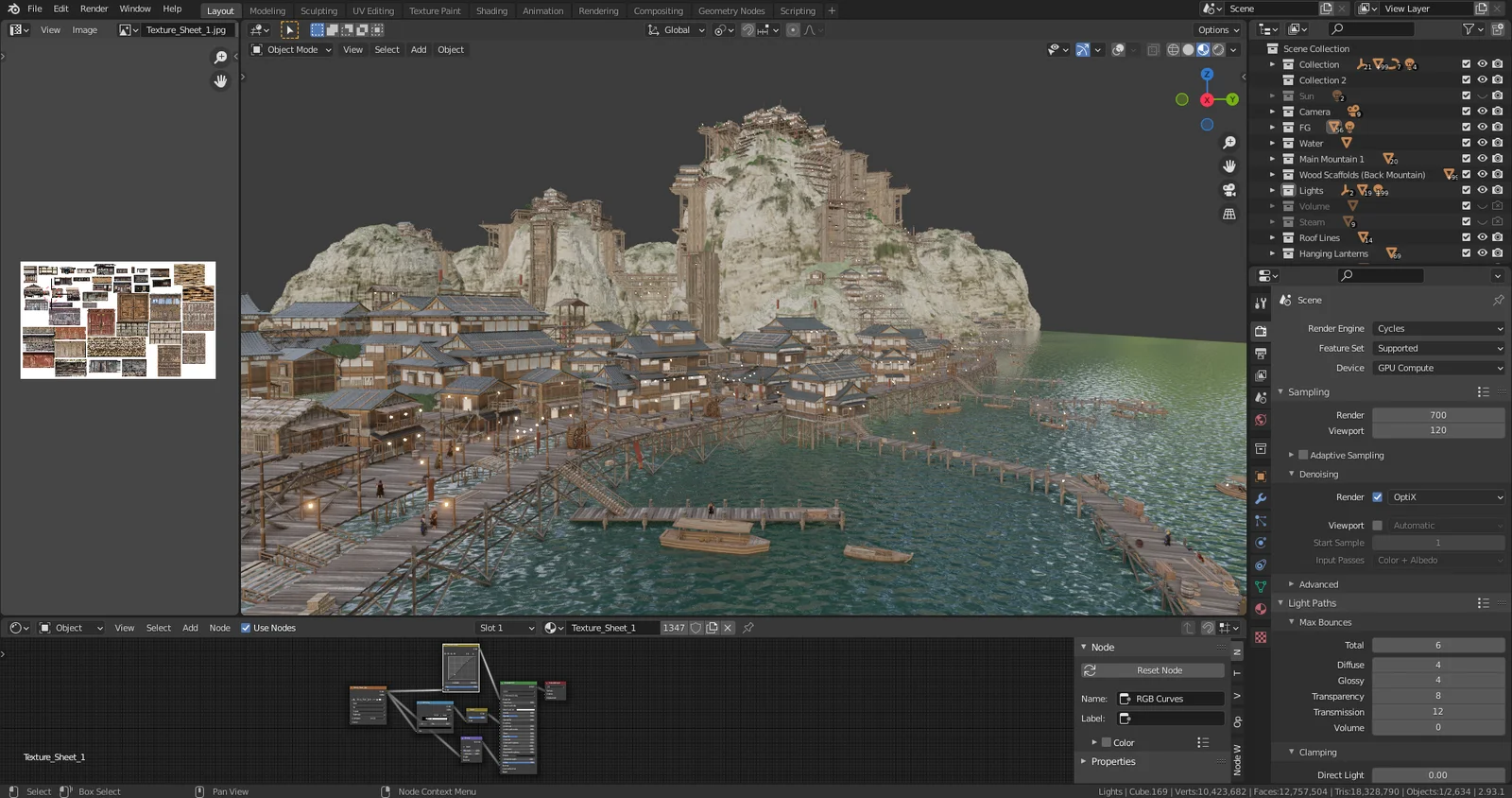 Japanese Stilt City Tutorial screenshot 4