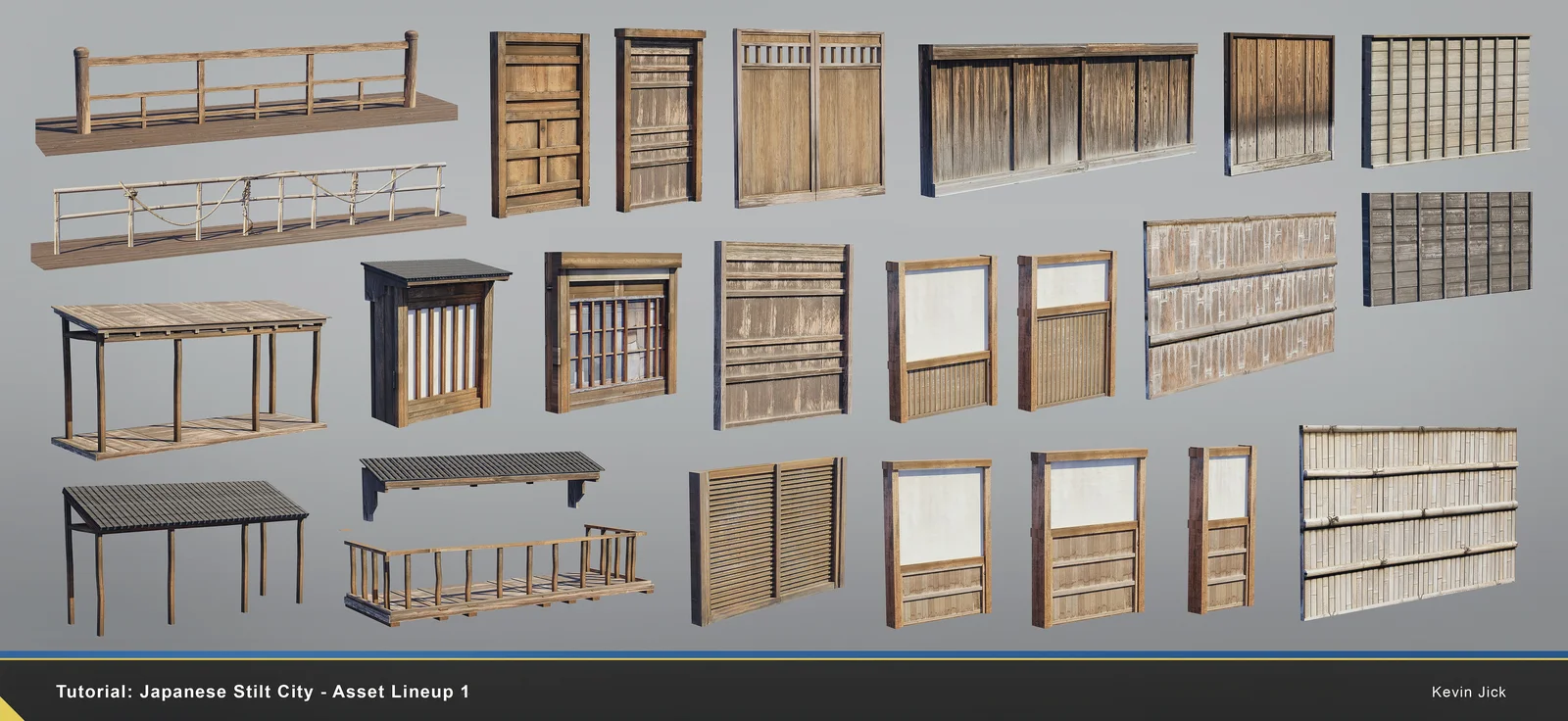 Japanese Stilt City Tutorial screenshot 5