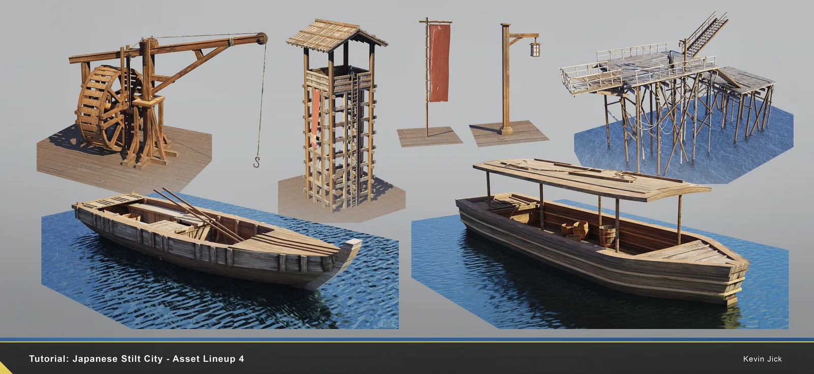Japanese Stilt City Tutorial screenshot 8