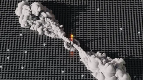 Launch Simulation VDB - Blender 3d models