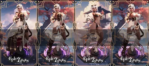 Epic Seven: Ilynav - Blender 3d models