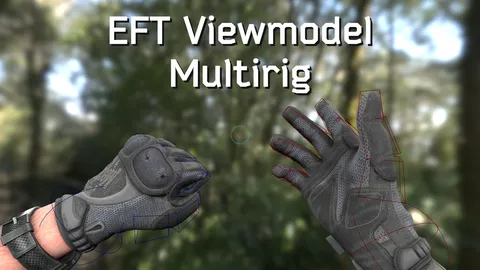 Escape From Tarkov Viewmodel Multirig - Blender 3d models