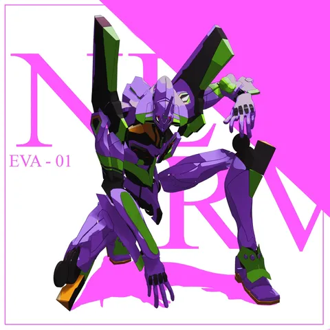 EVA-01 - Blender 3d models