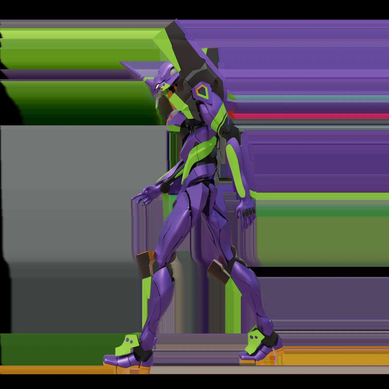 EVA-01 Rigged screenshot 2