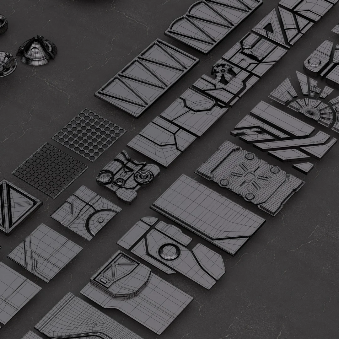 Everyday Hard Surface Kitbash screenshot 3