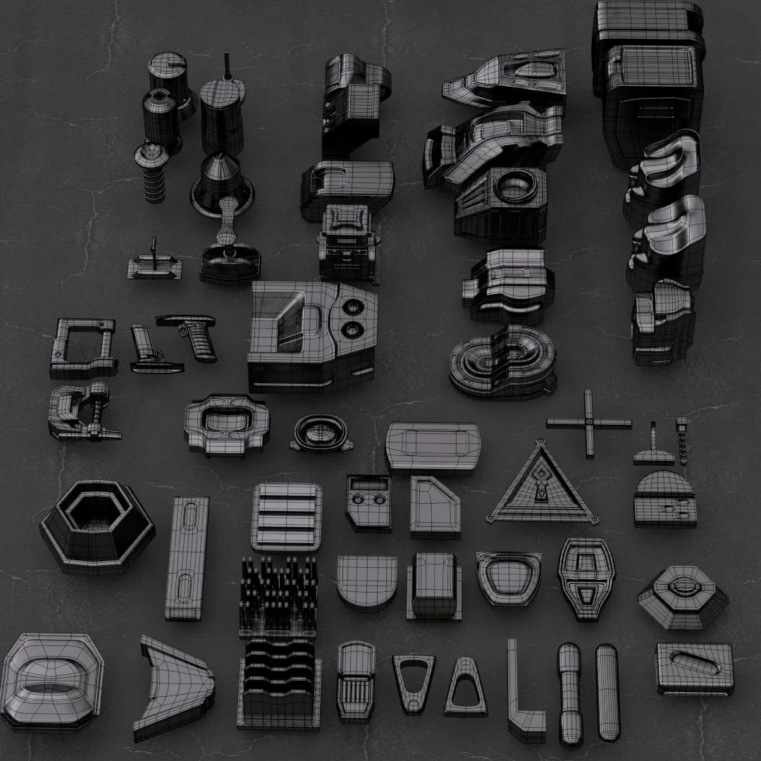 Everyday Hard Surface Kitbash screenshot 4