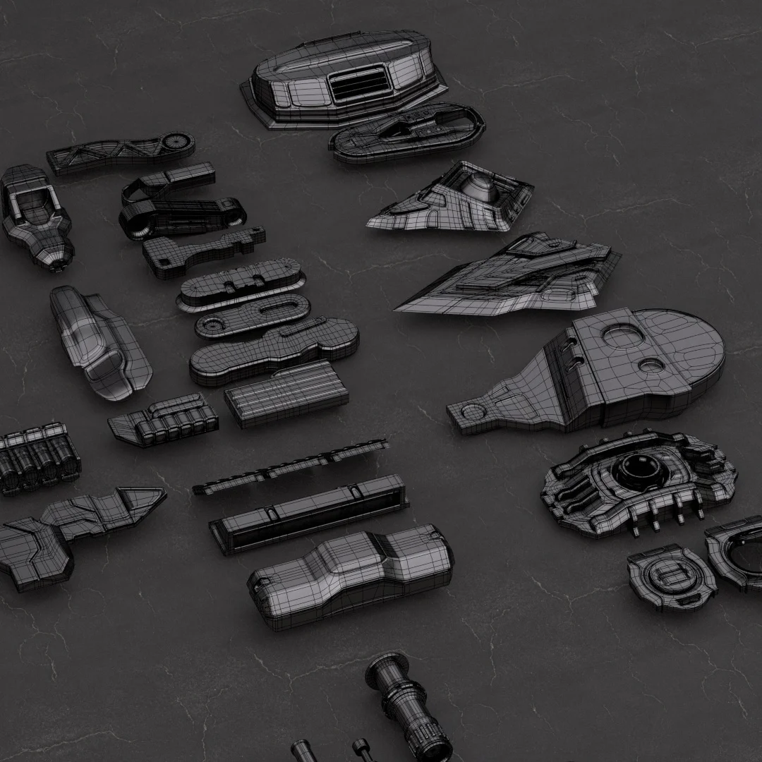 Everyday Hard Surface Kitbash screenshot 5