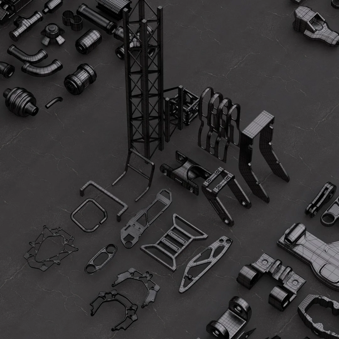 Everyday Hard Surface Kitbash screenshot 6