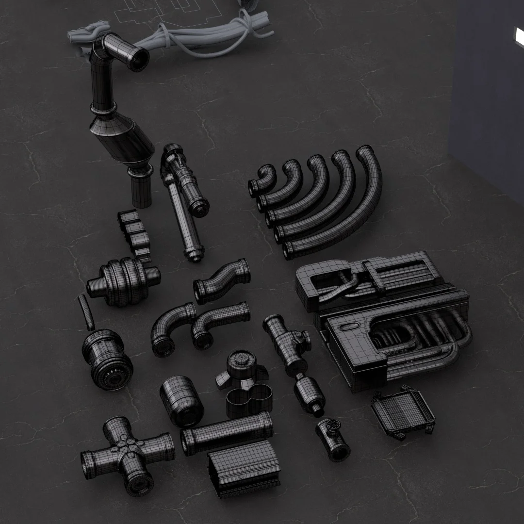 Everyday Hard Surface Kitbash screenshot 8