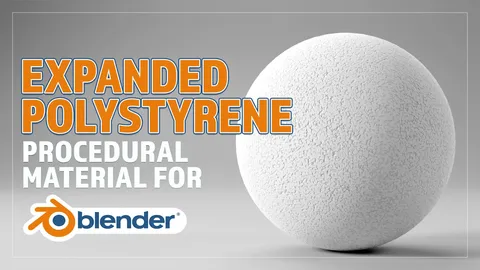 Procedural Expanded Polystyrene - Blender shaders