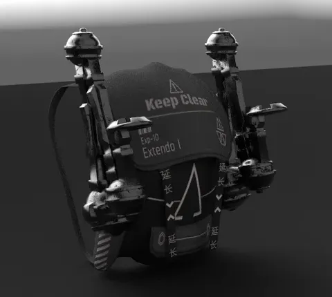 Extendo Backpack - Blender 3d models