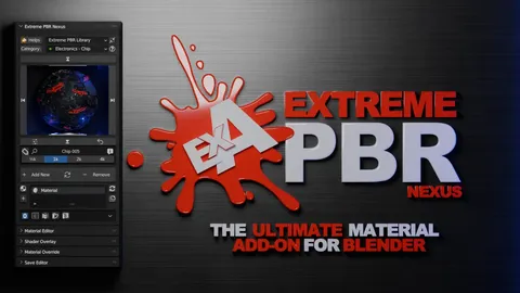 Extreme PBR Nexus - Blender addons