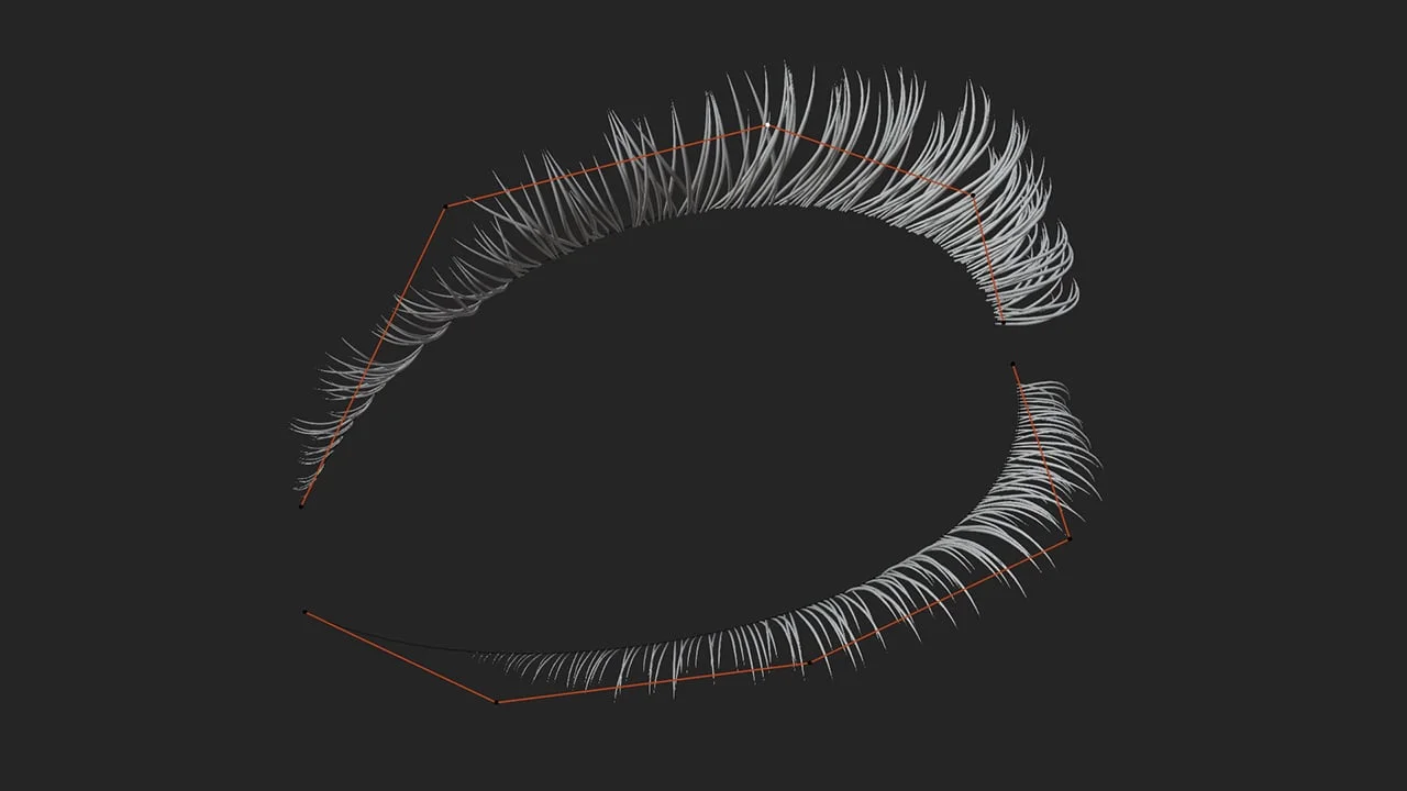 Procedural Eyelashes screenshot 2