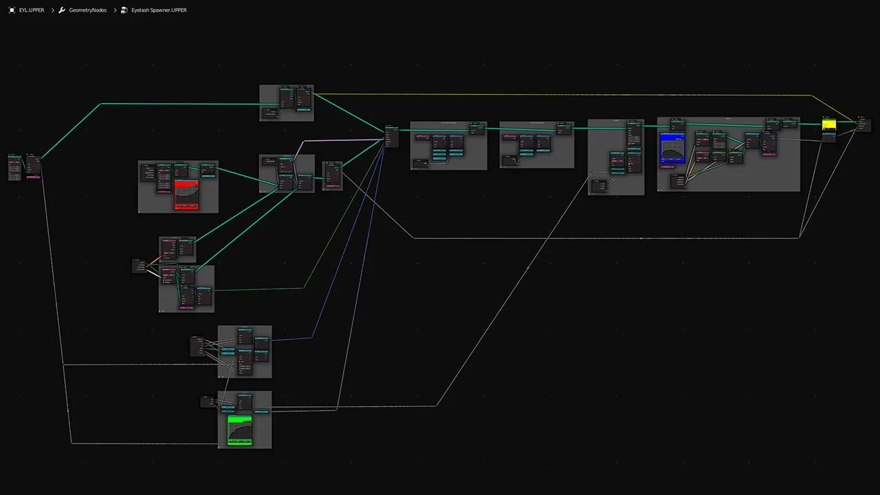 Procedural Eyelashes screenshot 4