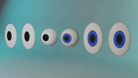 Eyelid Tutorial Project - Blender shaders