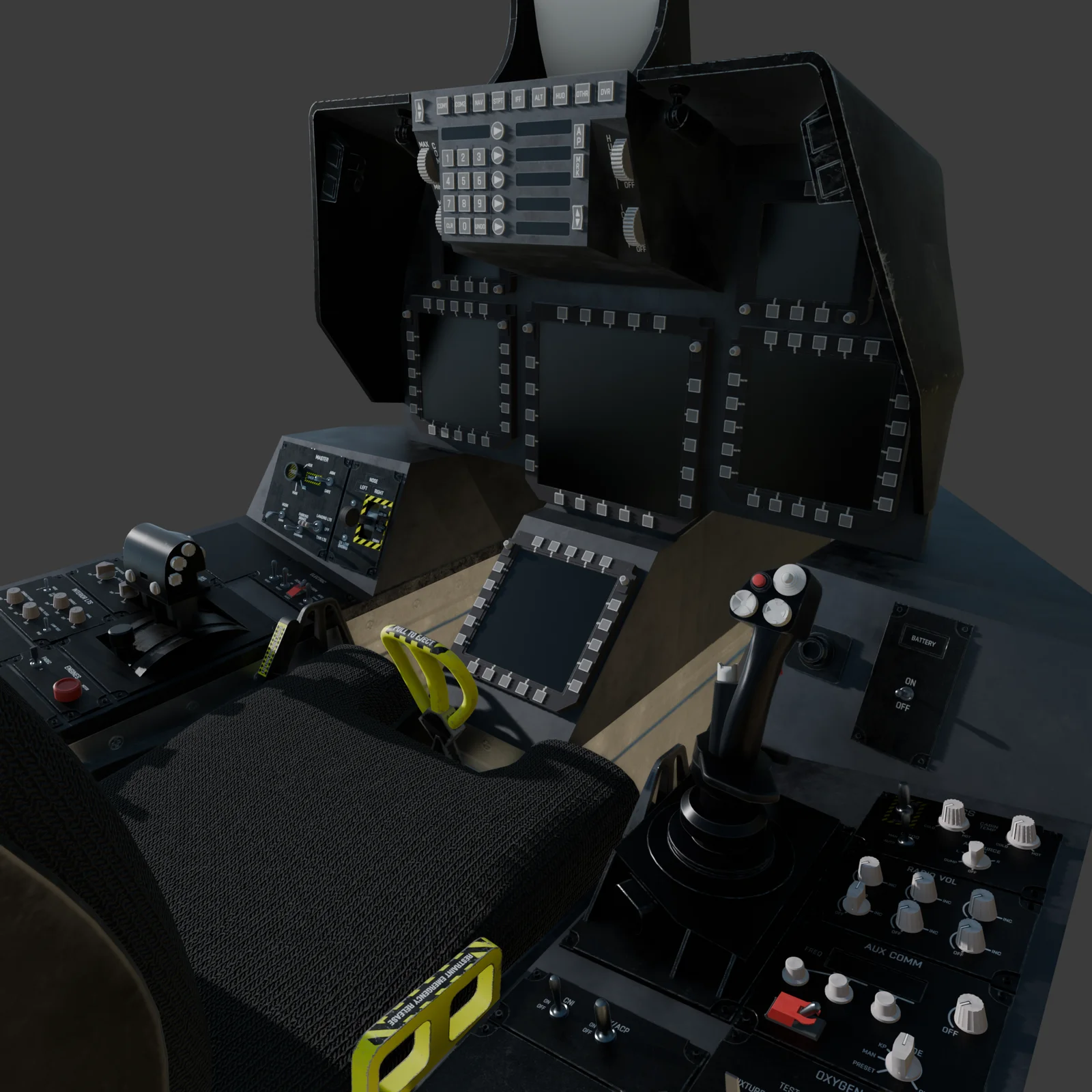 F-22 Cockpit screenshot 3