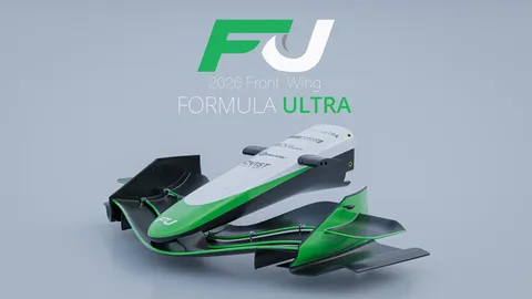 F1 2026 Front Wing - Blender 3d models