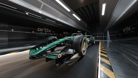 F1 Wind Tunnel - Blender scenes
