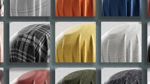 Fabric Collection: PBR Scans - Blender textures & materials