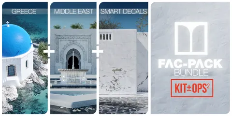 Fac-Pack Bundle - Blender 3d models