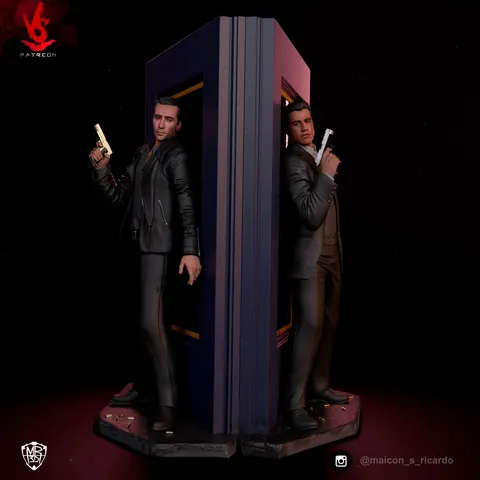 Face/Off Diorama - Blender 3d models