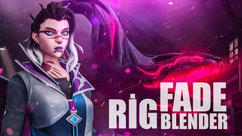 Fade Character Rig - Blender 3d models