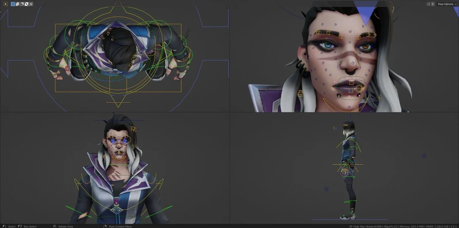 Fade Character Rig screenshot 6