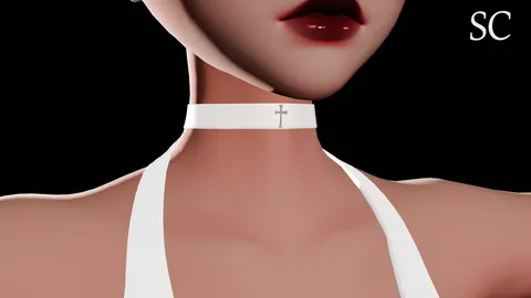 Faith Choker - Blender 3d models