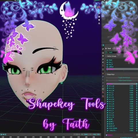 Faiths Shapekey Addons - Blender addons