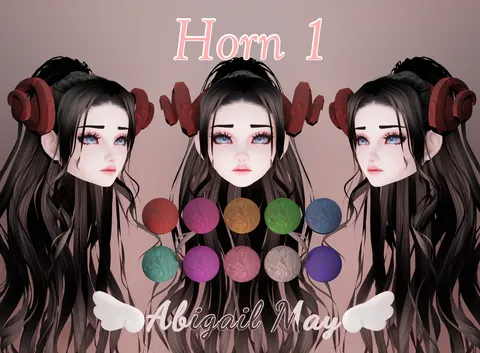 Fallen Horn Pack - Blender 3d models