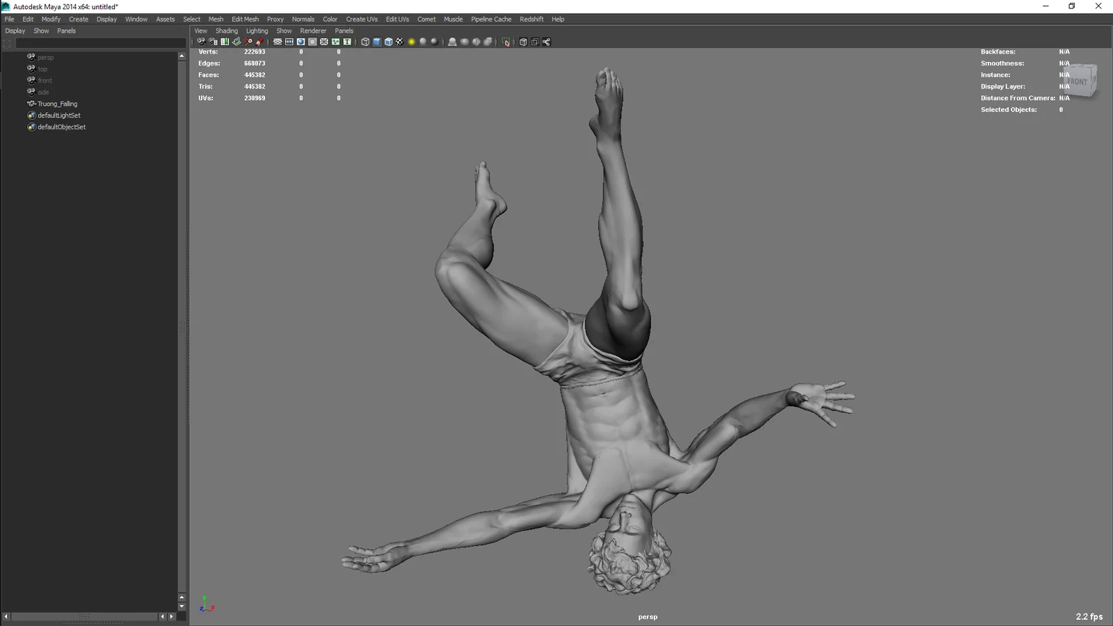 Falling Male Anatomy screenshot 5