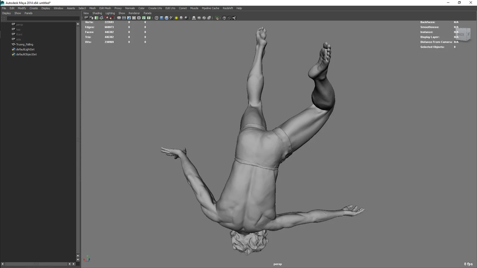 Falling Male Anatomy screenshot 7