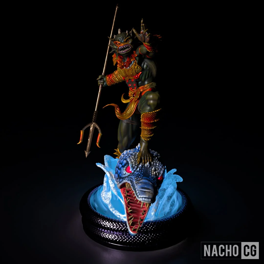 Merman Statue screenshot 2