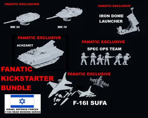 Fanatic IDF Bundle - Blender 3d models