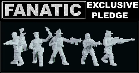 Fanatic Militia & Insurgents - Blender 3d models